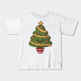 christmas tree cute design Kids T-Shirt